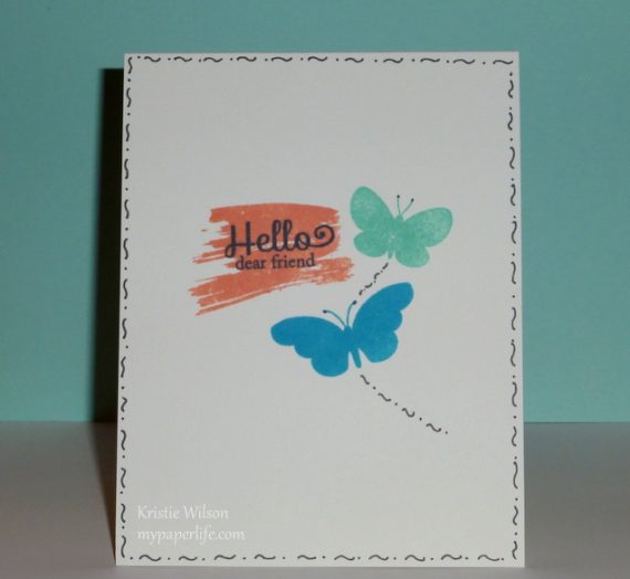 One Layer Card – Take Two