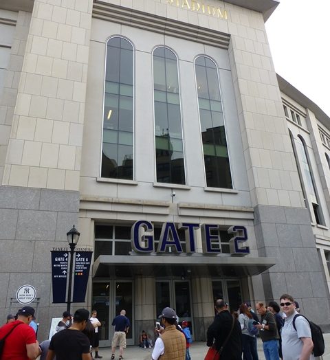Our First Trip to Yankee Stadium