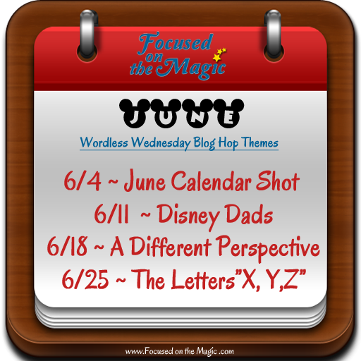 Disney Wordless Wednesday Blog Hop – June Calendar Shot