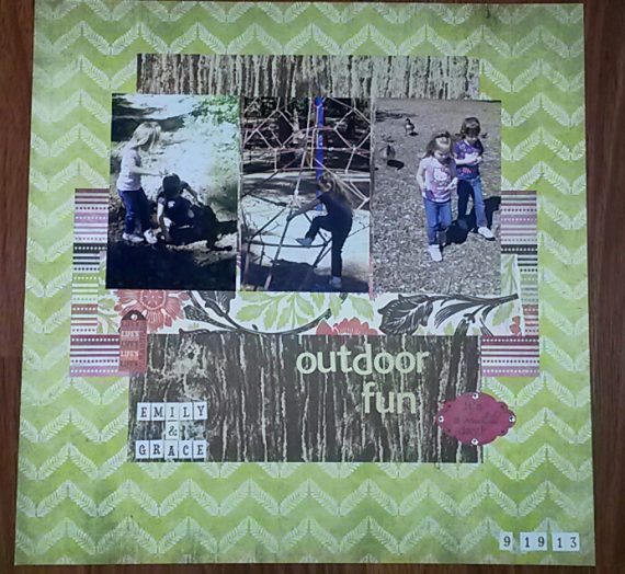 Outdoor Fun {a layout}