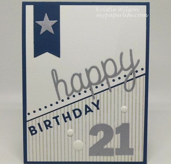 21st Birthday Card
