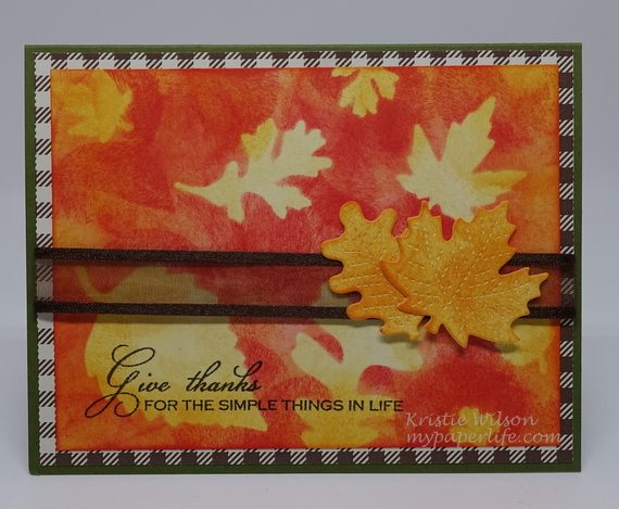 Give Thanks Card