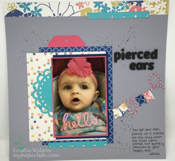 Girly Scrapbook Pages