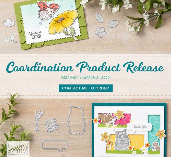 Stampin’ Up! Coordination Product Release