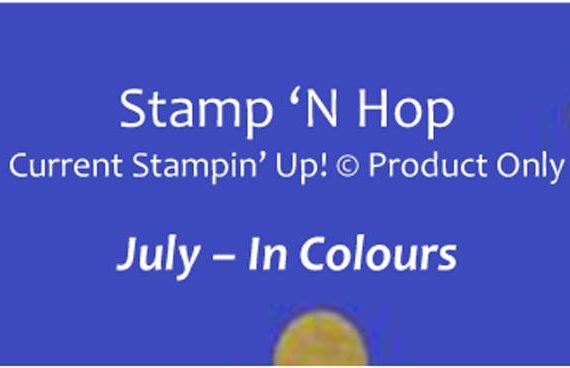Stamp ‘N Hop July – In Colors