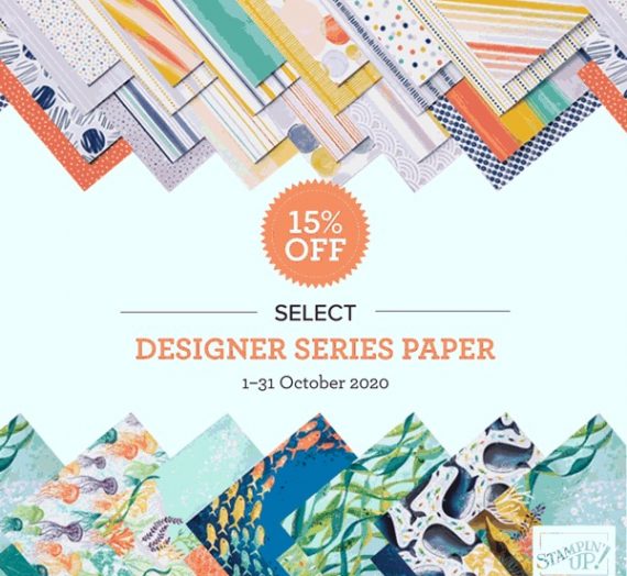 Welcoming October with a Designer Paper Sale!