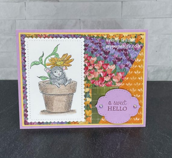 House Mouse Spring Flowers Challenge